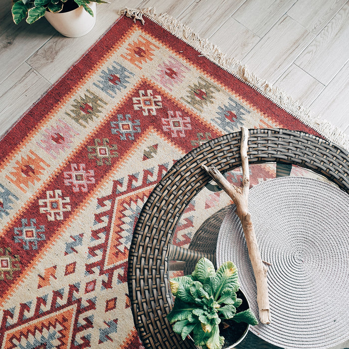 What part of your home/office do you most want to glamour up with rugs?
