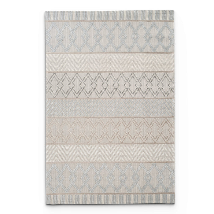 Camber Geometric Blue Rug