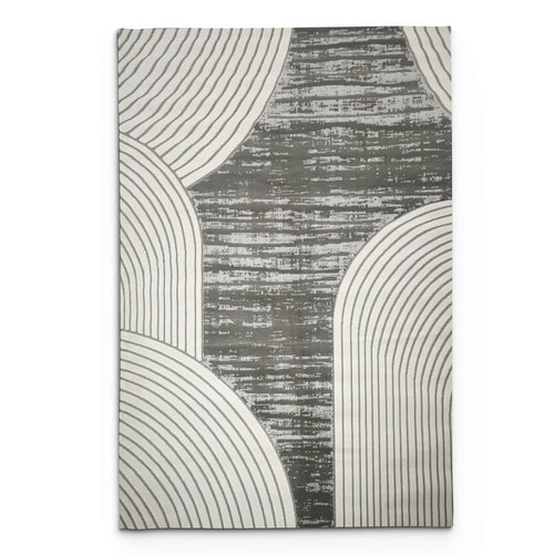 Sisal Arch Noir Rug