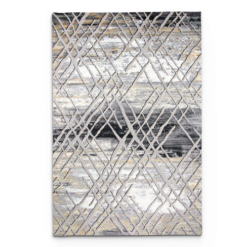 Alin Sylune Gold Grey Rug