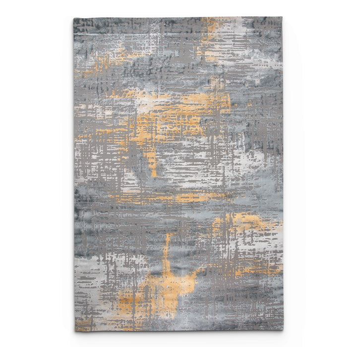Joburg Dunzu Grey Yellow Rug
