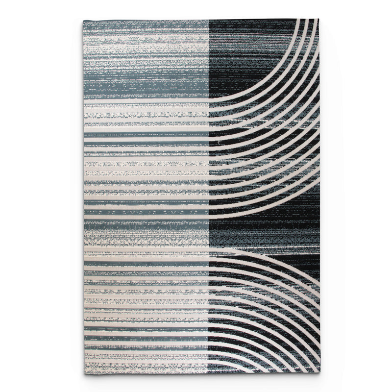 Sisal Planara Antracite Modern Area Rug
