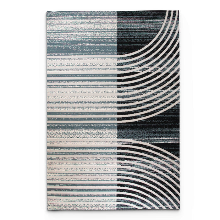 Sisal Planara Antracite Modern Area Rug