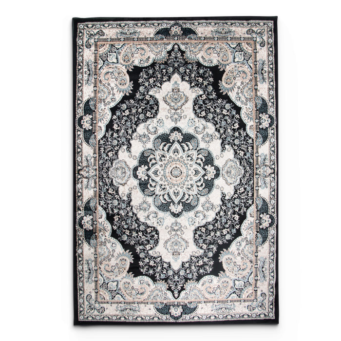 Hereke Velzar Black Rug
