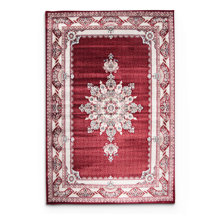 Hereke Harven Burgundy Rug