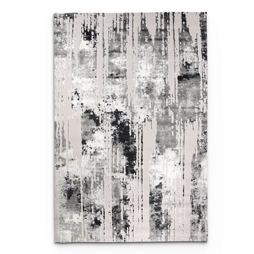 Alin Serune Black Grey Rug