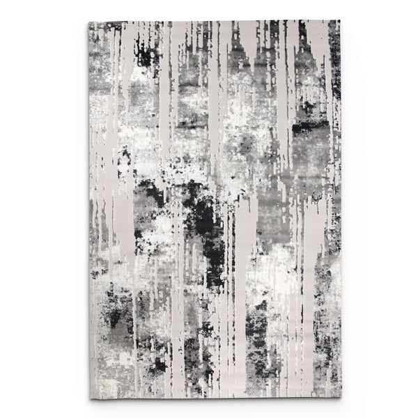 Alin Serune Black Grey Rug