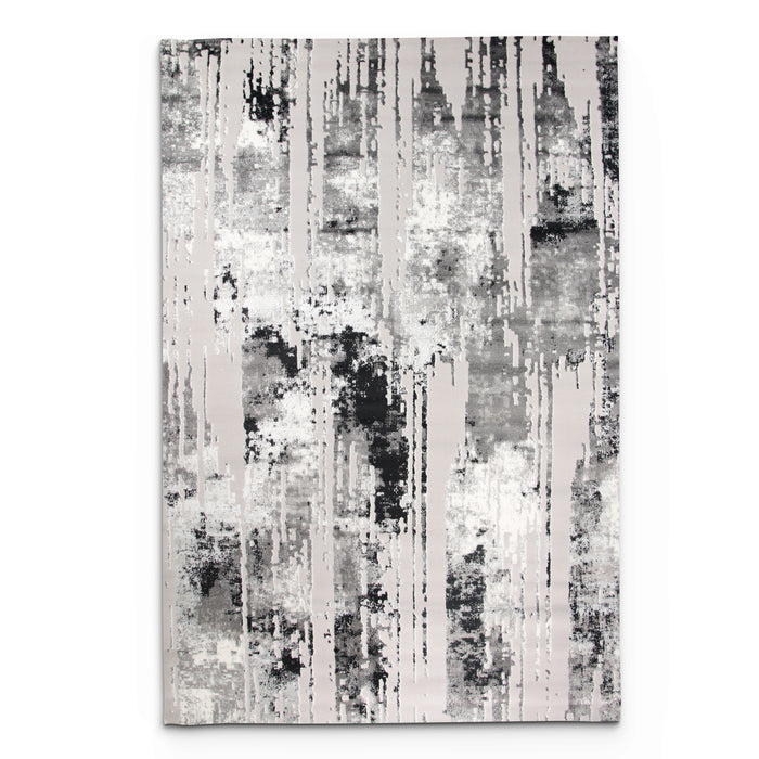 Alin Serune Black Grey Rug