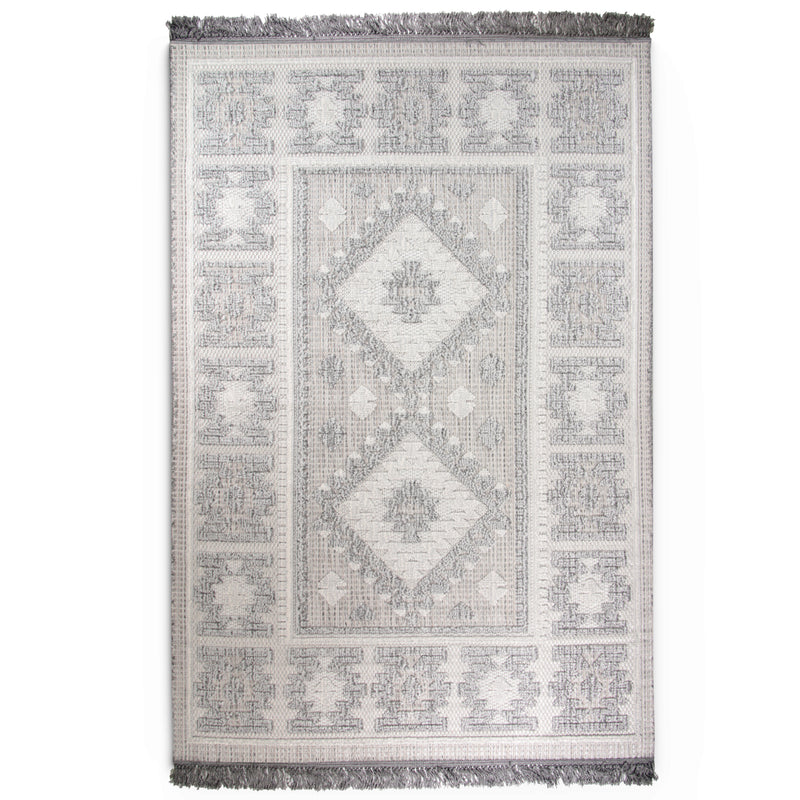 Jute Nomad Root Grey Rug