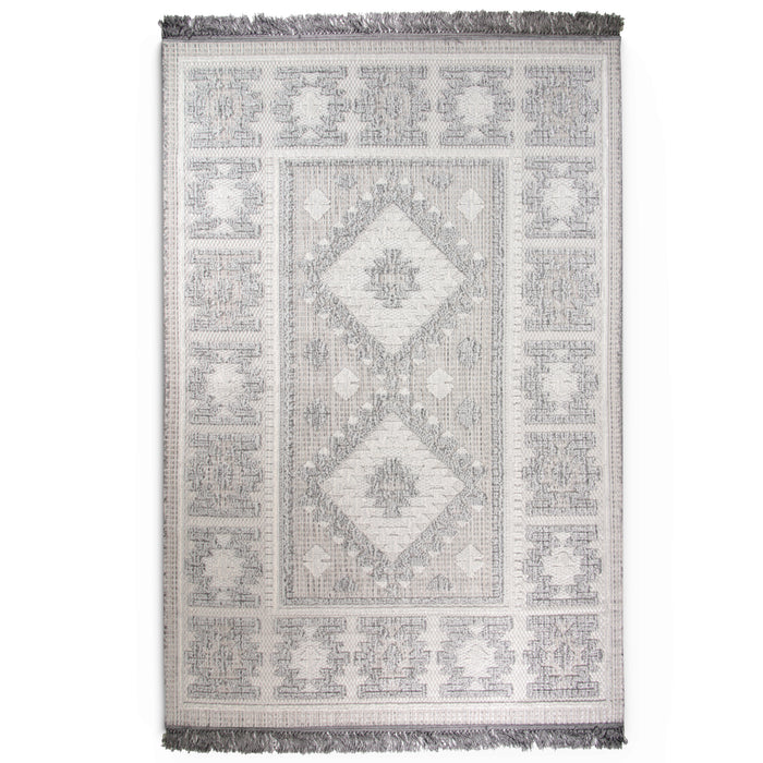 Jute Nomad Root Grey Rug
