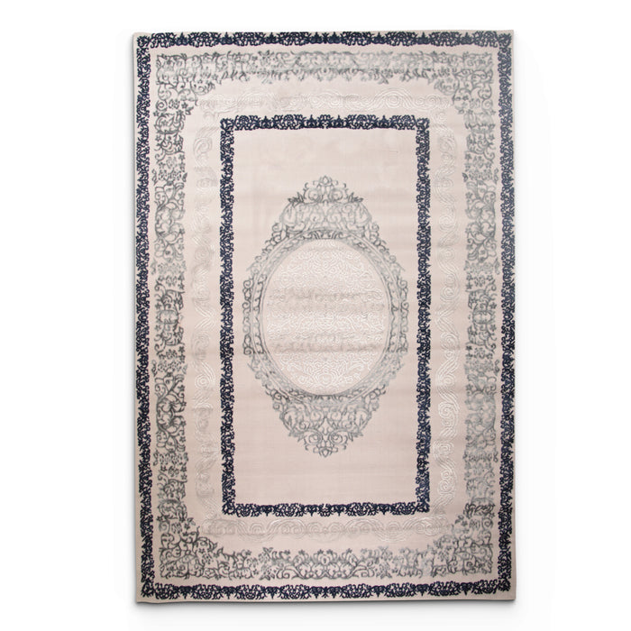 Joburg Teyvra Grey Modern Area Rug