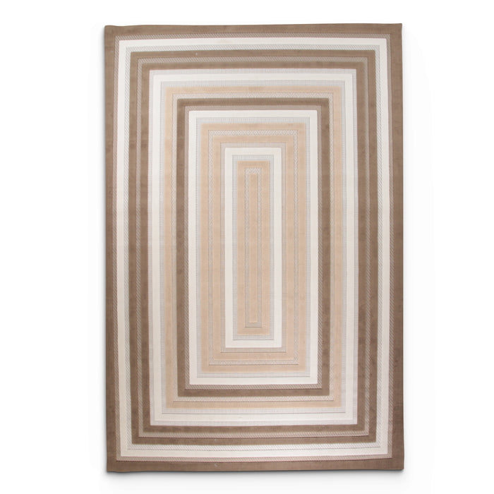 Sisal Novetra Dark Beige Modern Area Rug