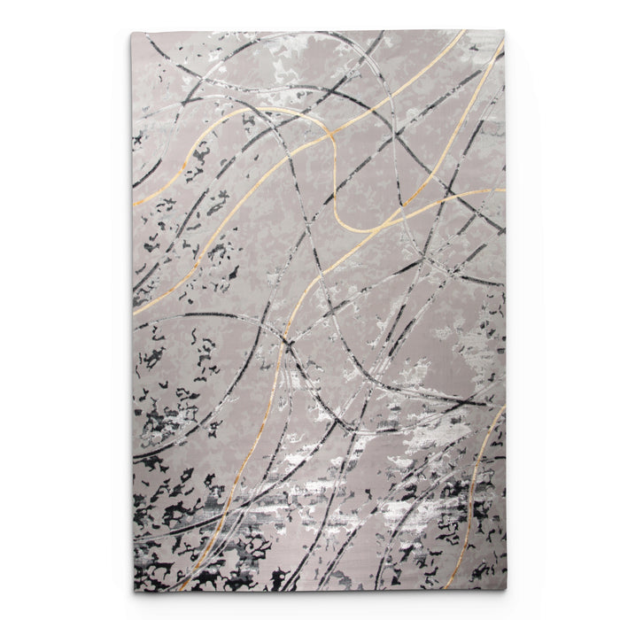 Alin Vornelle Grey Modern Area Rug