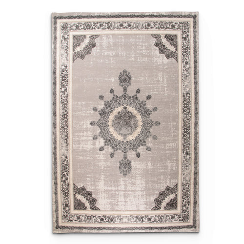 Diamond Elvessa Grey Modern Area Rug