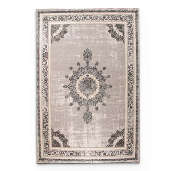 Diamond Elvessa Grey Modern Area Rug