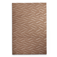 Sisal Chevron Brown Rug