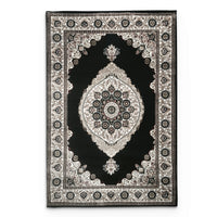 Hereke Noir Star Rug