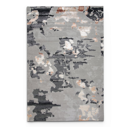 Alin Celunor Grey Modern Area Rug