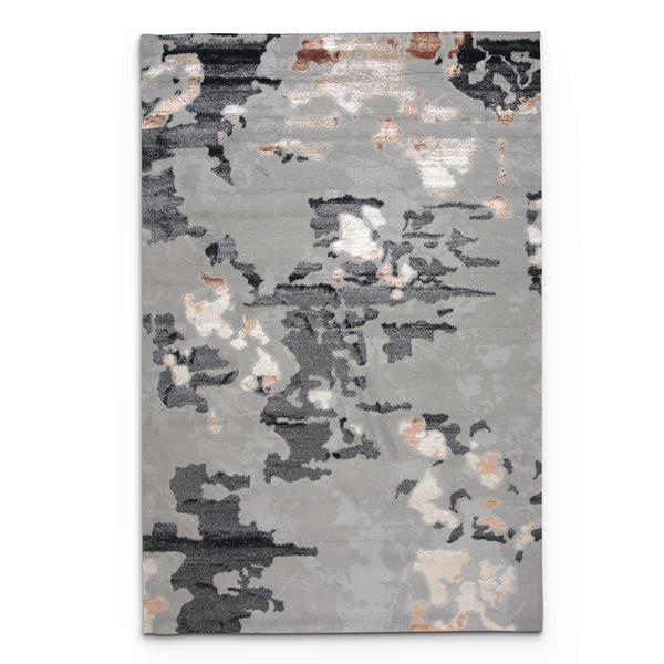 Alin Celunor Grey Modern Area Rug