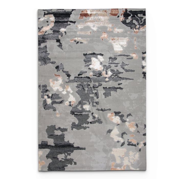 Alin Celunor Grey Modern Area Rug