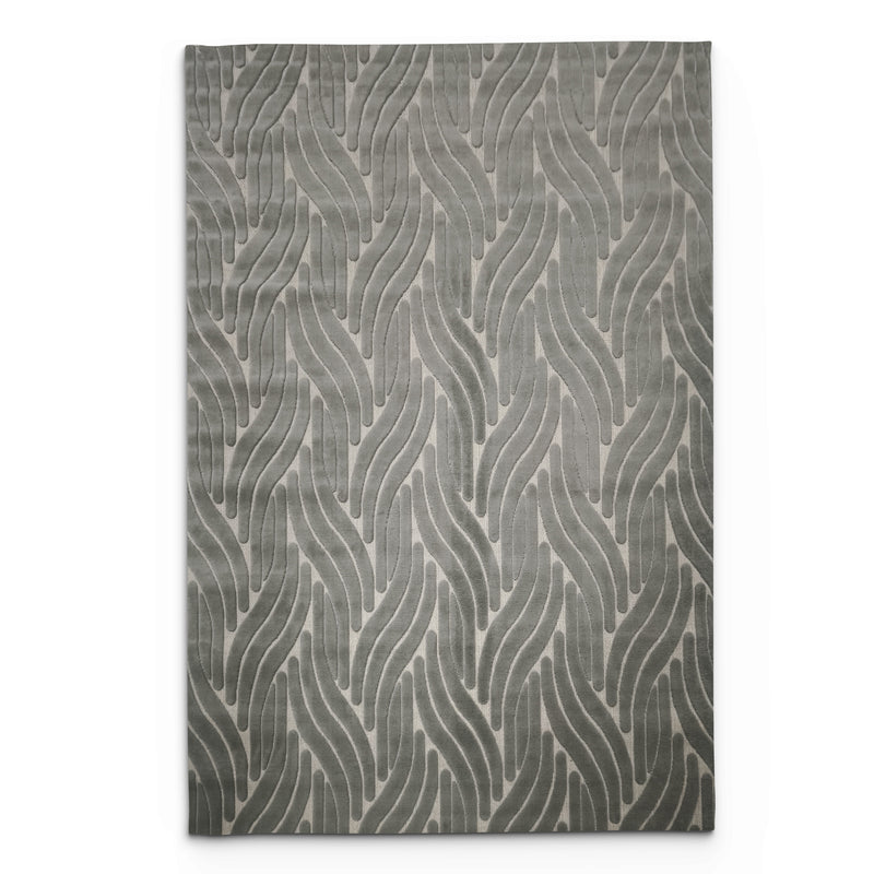 Sisal Silver Carved Rug