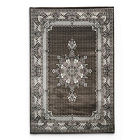 Hereke Tabriz Brown Rug