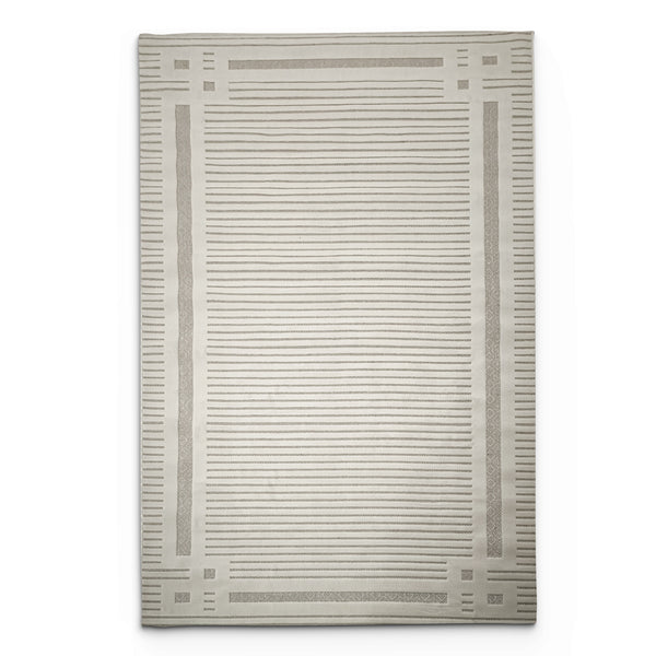 Sisal Stripe Border Rug
