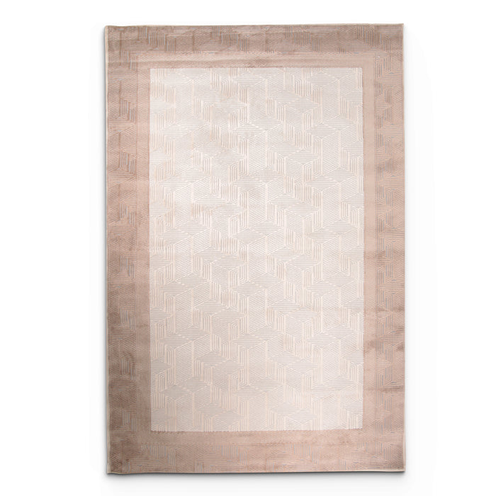 Rainbow Aurevian Beige Grey Rug