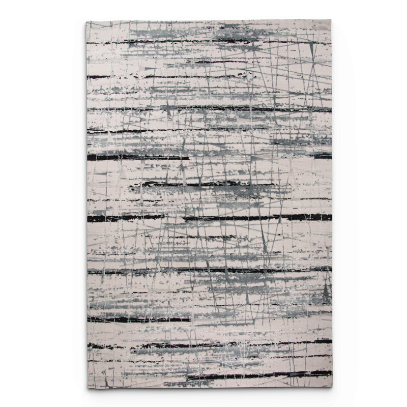 Joburg Phetra Grey Modern Area Rug