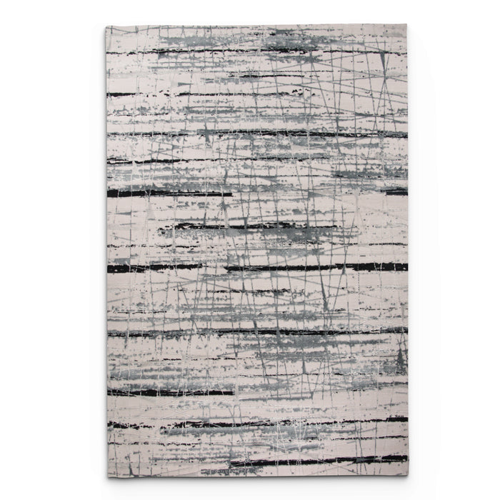 Joburg Phetra Grey Modern Area Rug