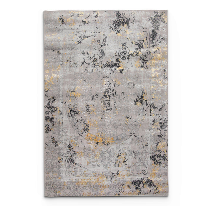 Alin Eryvon Grey Modern Area Rug