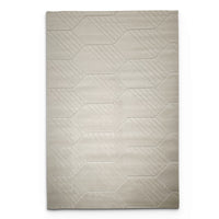 Sisal Ivory Hex Rug