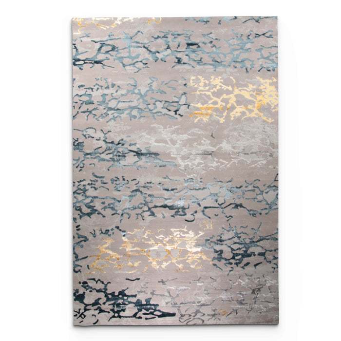 Alin Elyvorn Grey Modern Area Rug