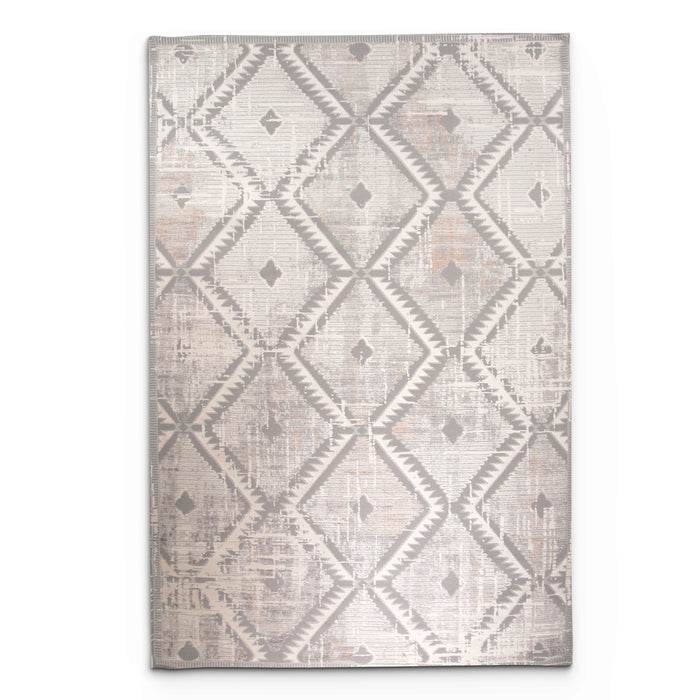 Rainbow Elyvron Modern Geometric Area Rug