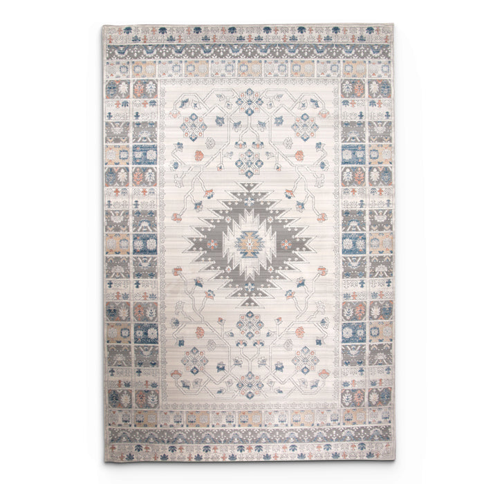 Rainbow Novyra Cream Grey Rug