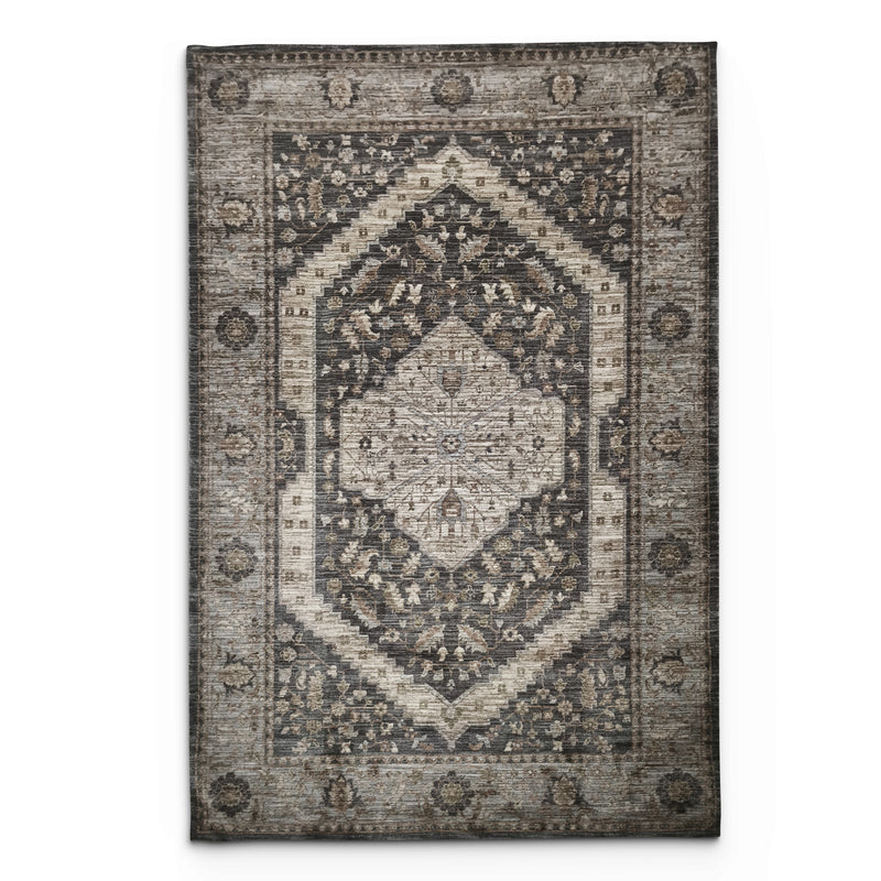 Dejavu Charcoal Kashan Rug