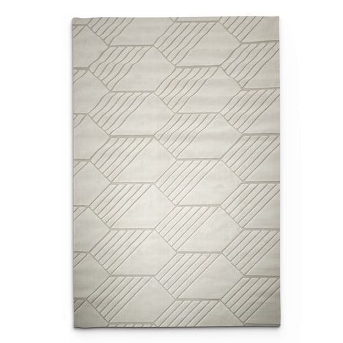Sisal Geometric Panel Rug