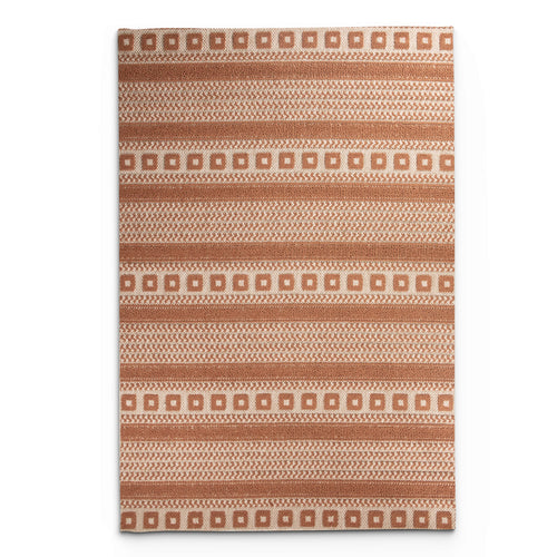 Mona Terracotta Nordic Rug