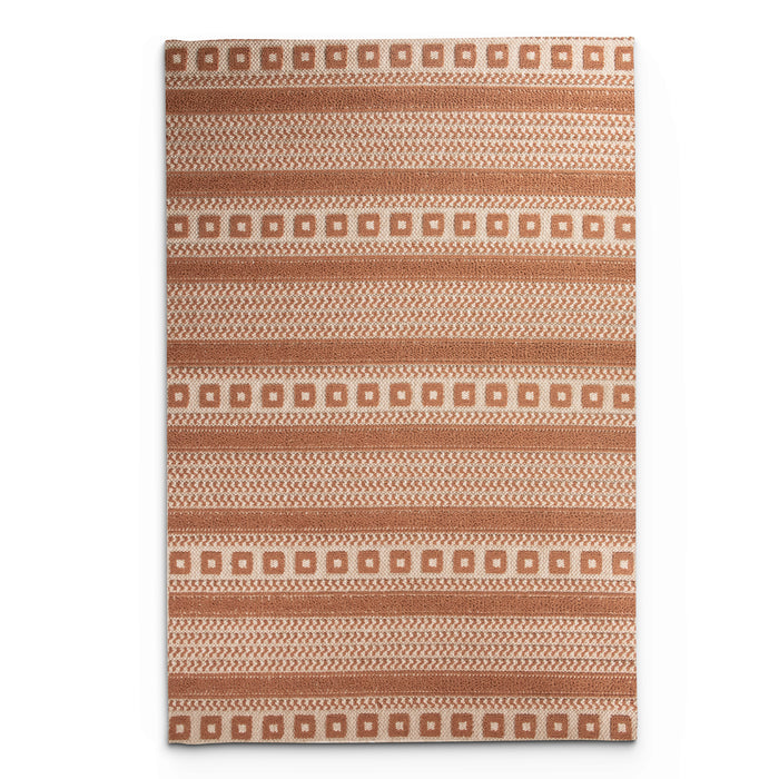 Mona Terracotta Nordic Rug