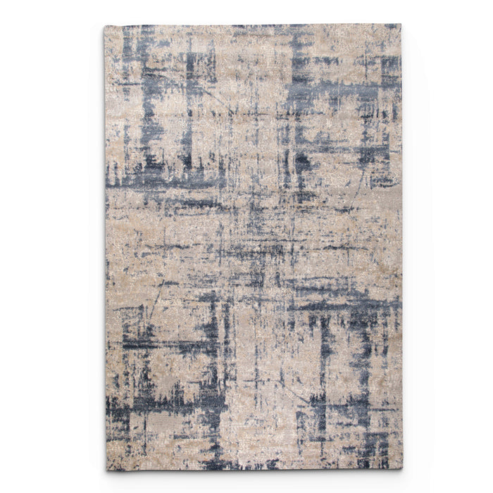 Diamond Sylvane Blue Modern Area Rug