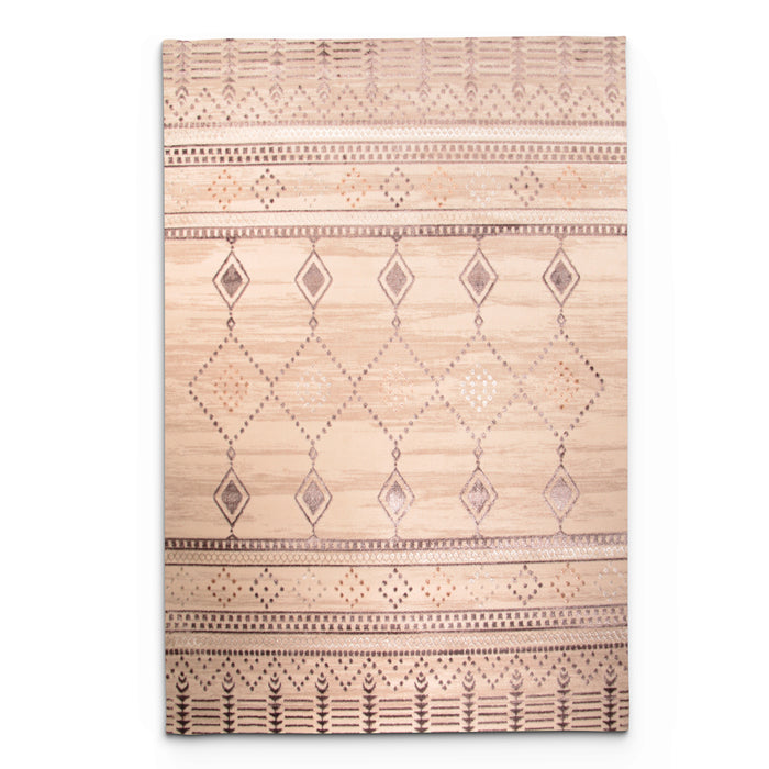 Alin Zyneth Brown Modern Area Rug