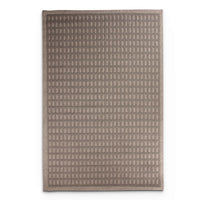 Mona Taupe Grid Rug