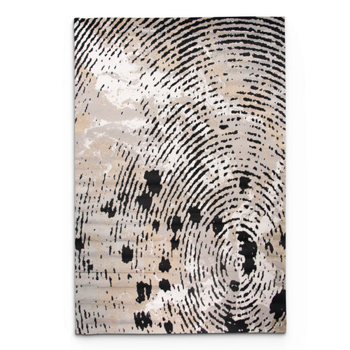 Diamond Dorell Black Rug