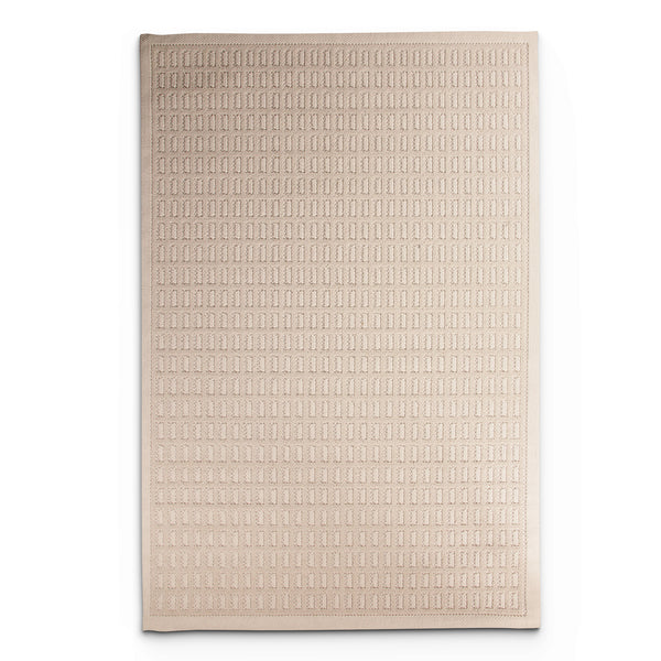 Mona Blush Grid Rug