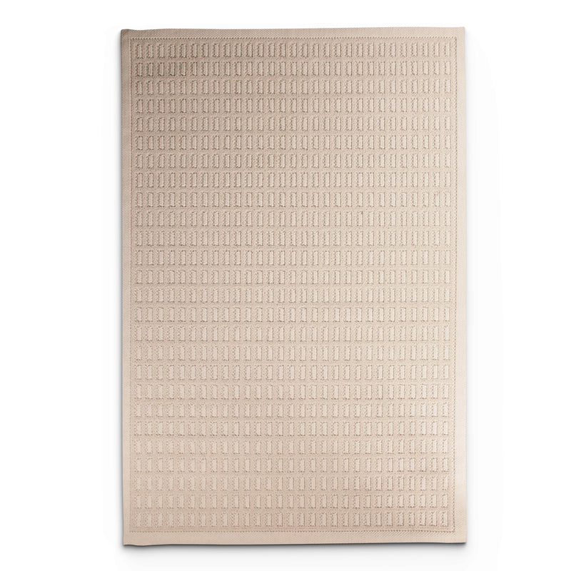 Mona Blush Grid Rug