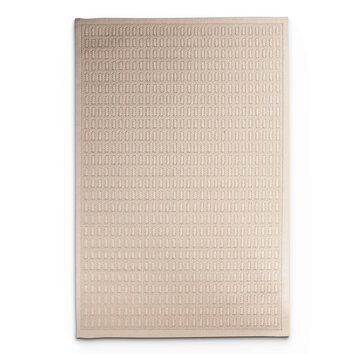 Mona Blush Grid Rug