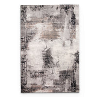 Merry Jemlo Grey Black Rug