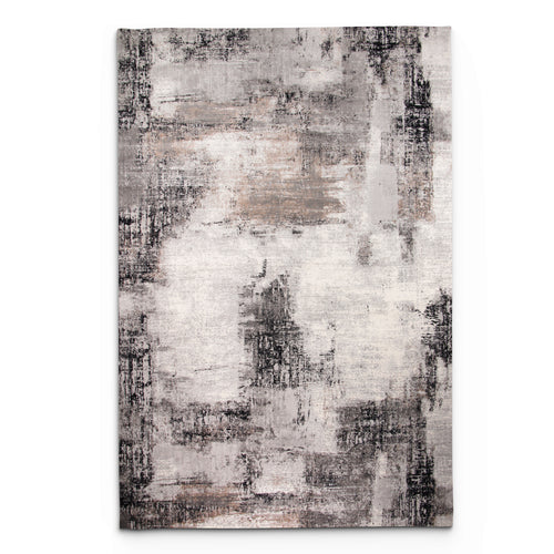 Merry Jemlo Grey Black Rug
