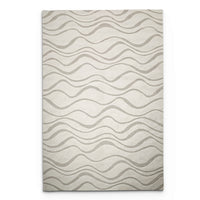 Sisal Ivory Wave Line Rug