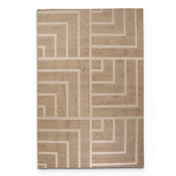 Sisal Lexora Dark Beige Modern Area Rug
